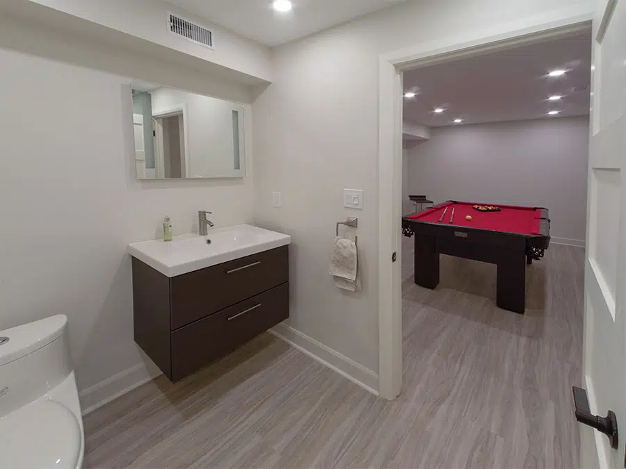 basement bathroom toronto