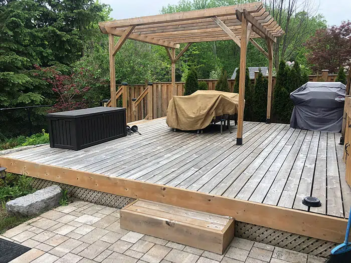 pressure treated pine deck toronto