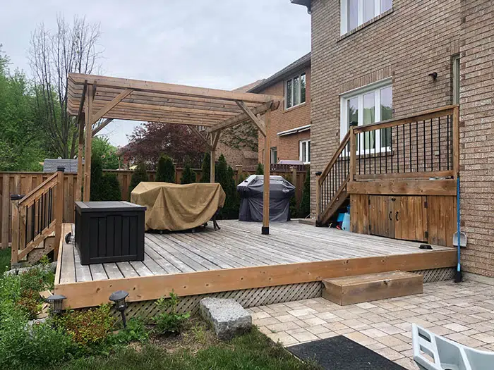 pressure treated pine deck toronto