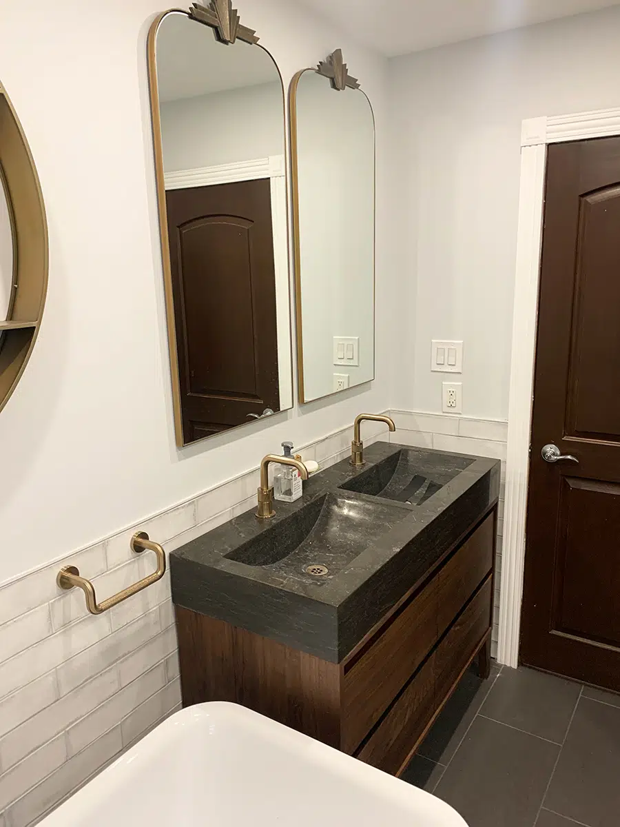 double vanity sink toronto