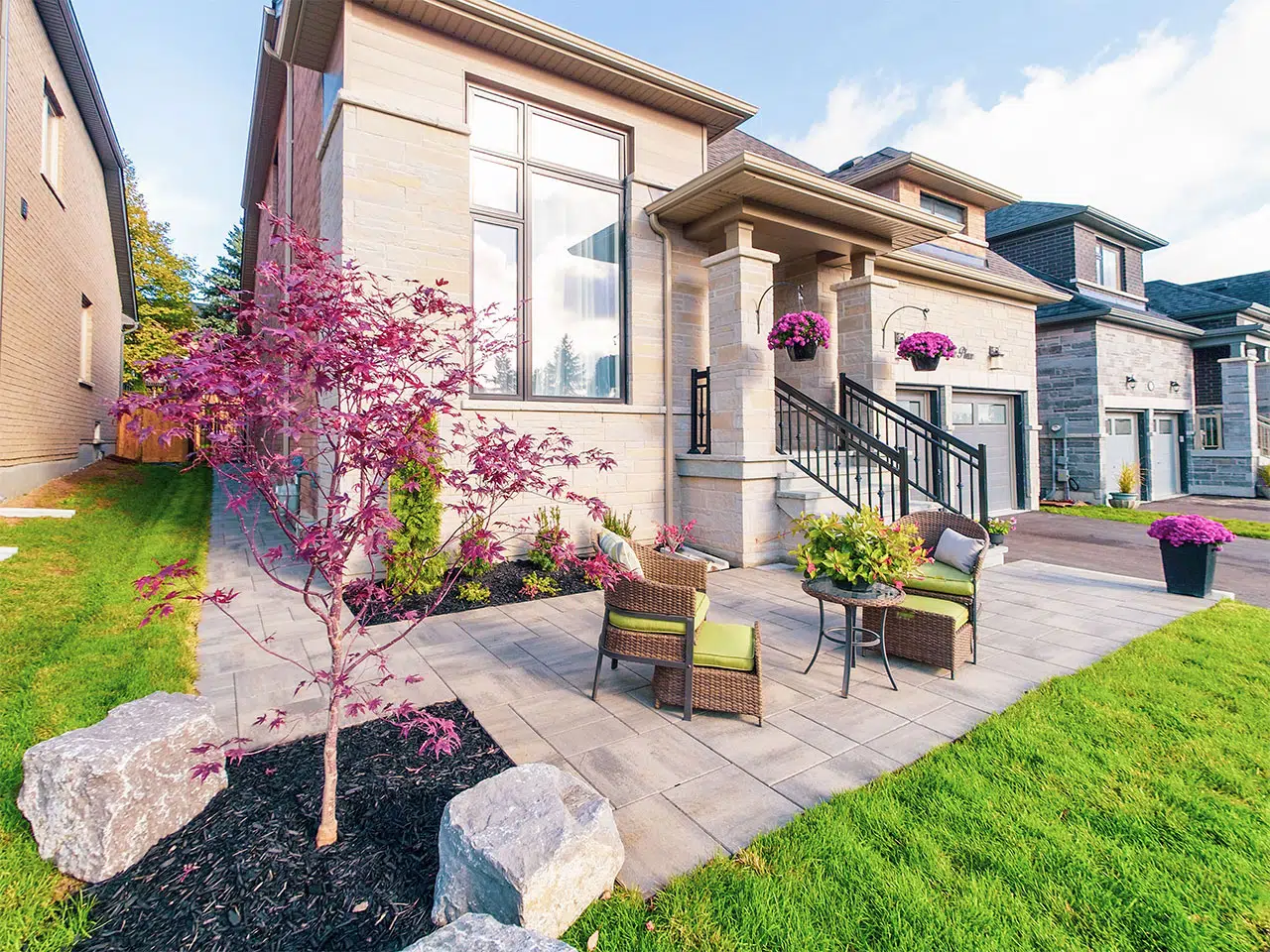 interlock by green side up contracting
