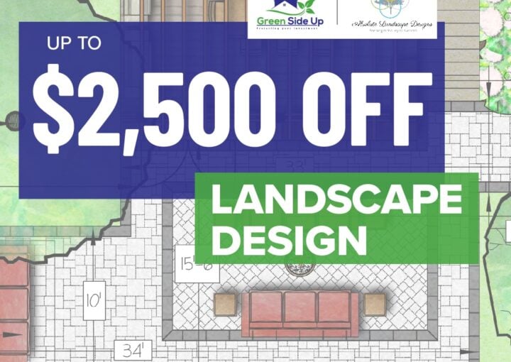 $2500 off landscape design