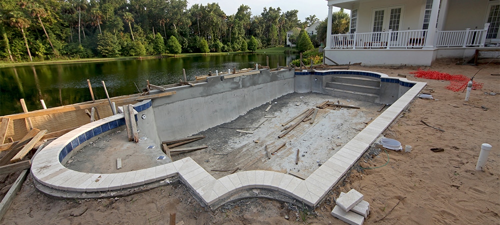 delay a pool project