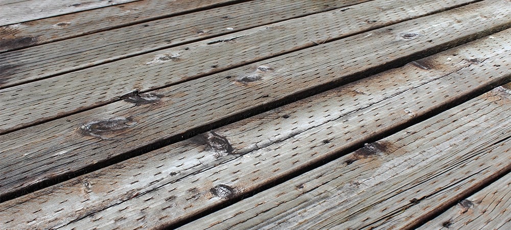 deck warping
