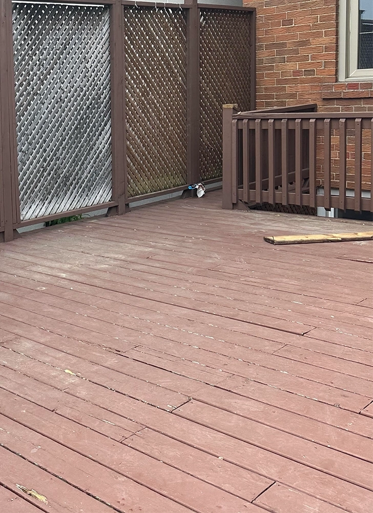 the existing pressure-treated deck boards and privacy screens img the existing pressure-treated deck boards and privacy screens img