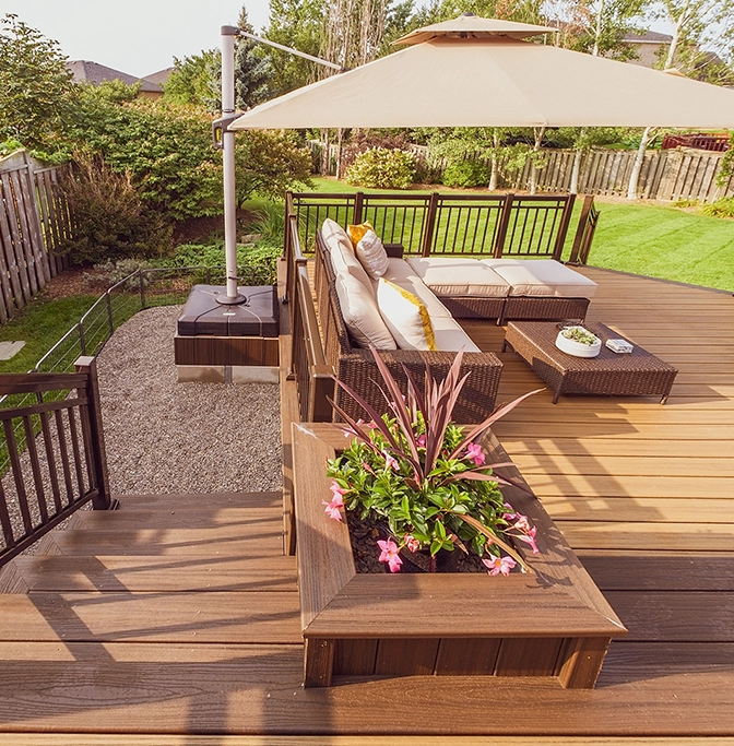 the benefits of trex rainescape