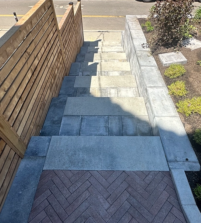 concrete steps stairs