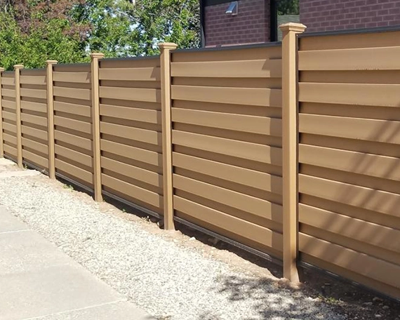custom fencing services custom fencing close up view