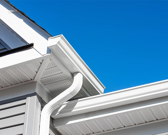 eavestrough, soffit and fascia image