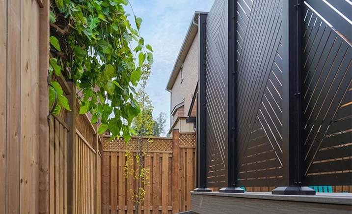 our selection of wood fence materials