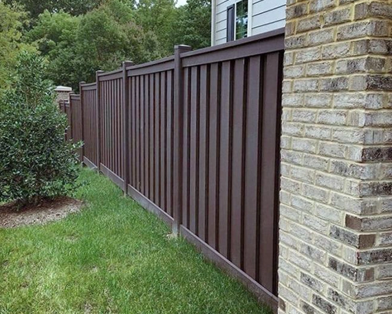 seclusions woodland brown crown cap home outdoor fence