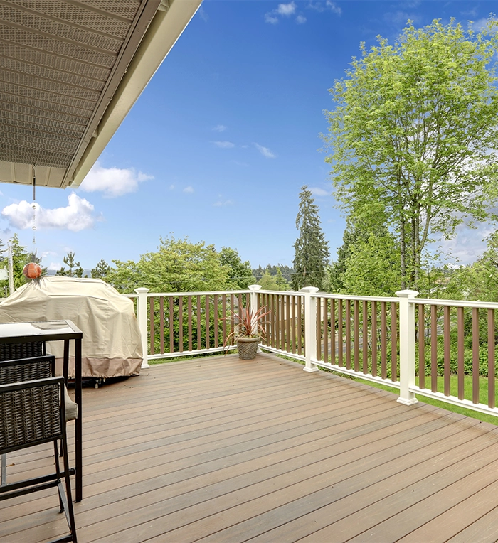 timbertech decking for outdoor open space