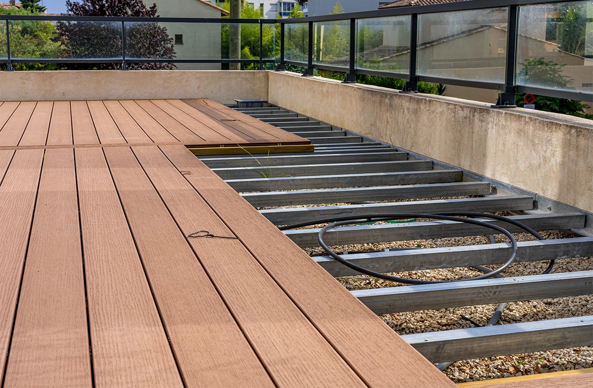 timbertech decking installation process
