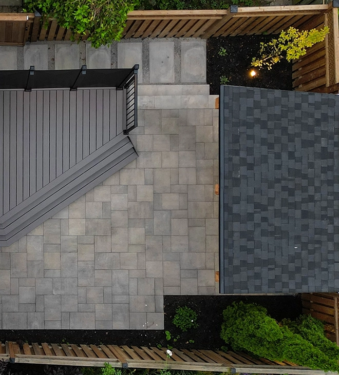 top view of batchelors pad project