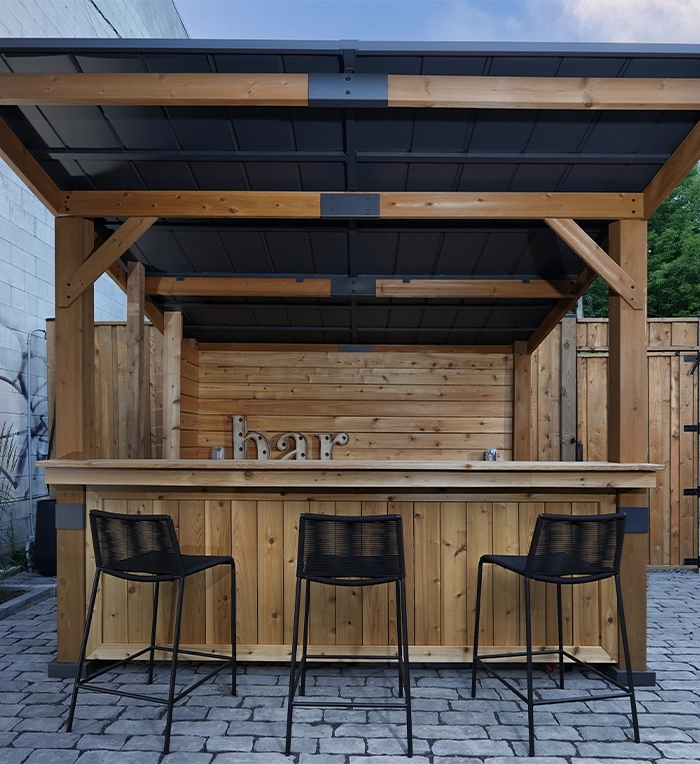 wooden carpentry bar