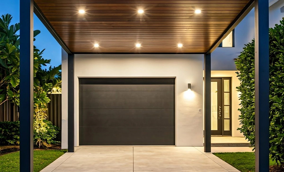 accessory structure carport accessory structure carport with lighting features