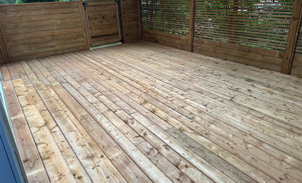deck board installation