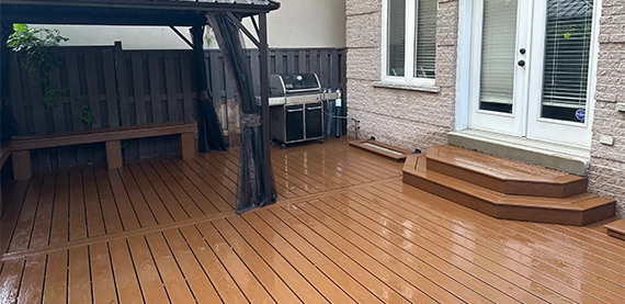 deck gallery image eight new wooden deck in home