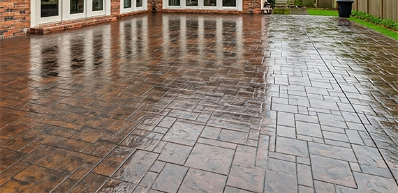 wet interlock floor view