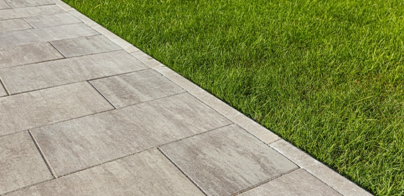 interlocking walkway image four interlocking walkway with sodding