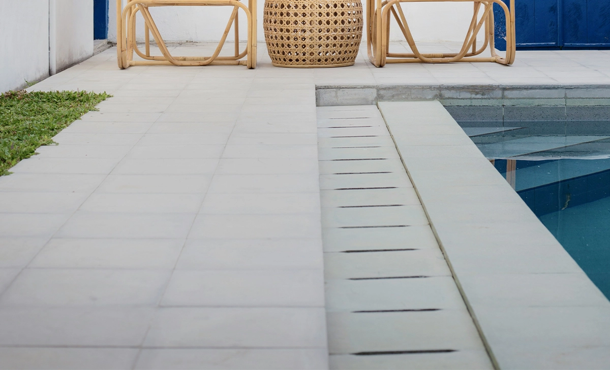 pool coping water drainage system pool coping with water drainage system