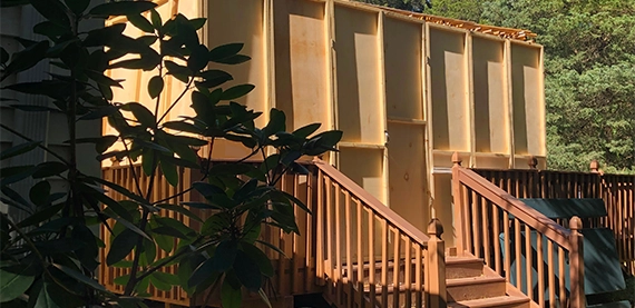 sukkah steps and railing sukkah steps and railing