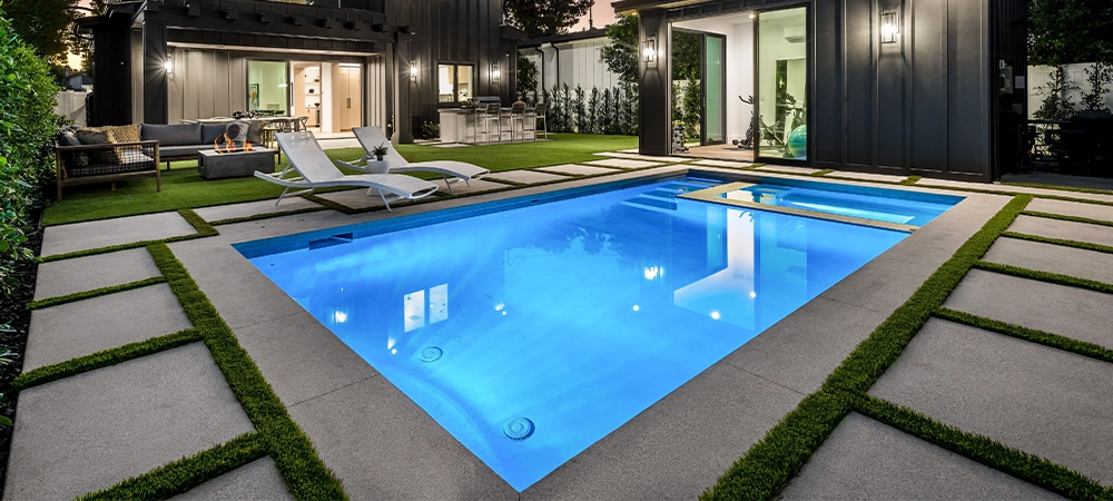 A Luxury Custom Built house with backyard pool