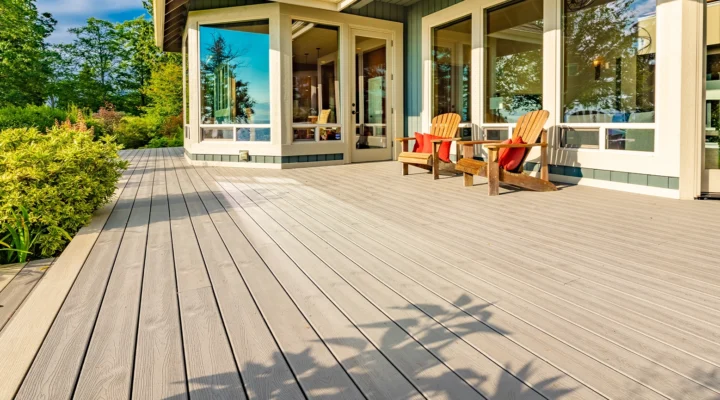 Stately waterfront home in pacific northwest with ocean views expansive decks hot tub front porch and long paved driveway