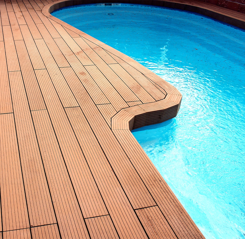 swimming pool deck