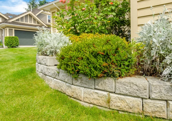 retaining wall for backyard