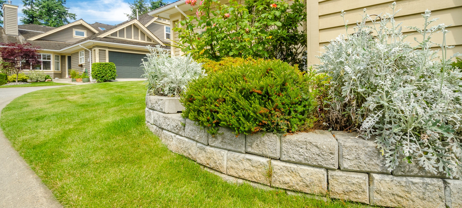 retaining wall for backyard